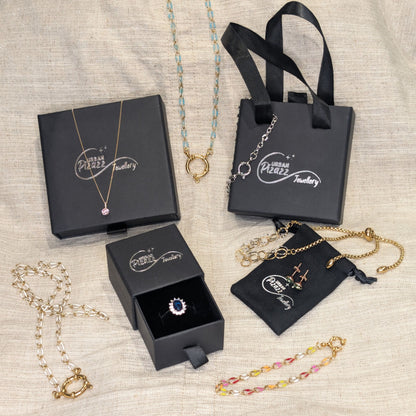 Examples of jewellery gift boxes