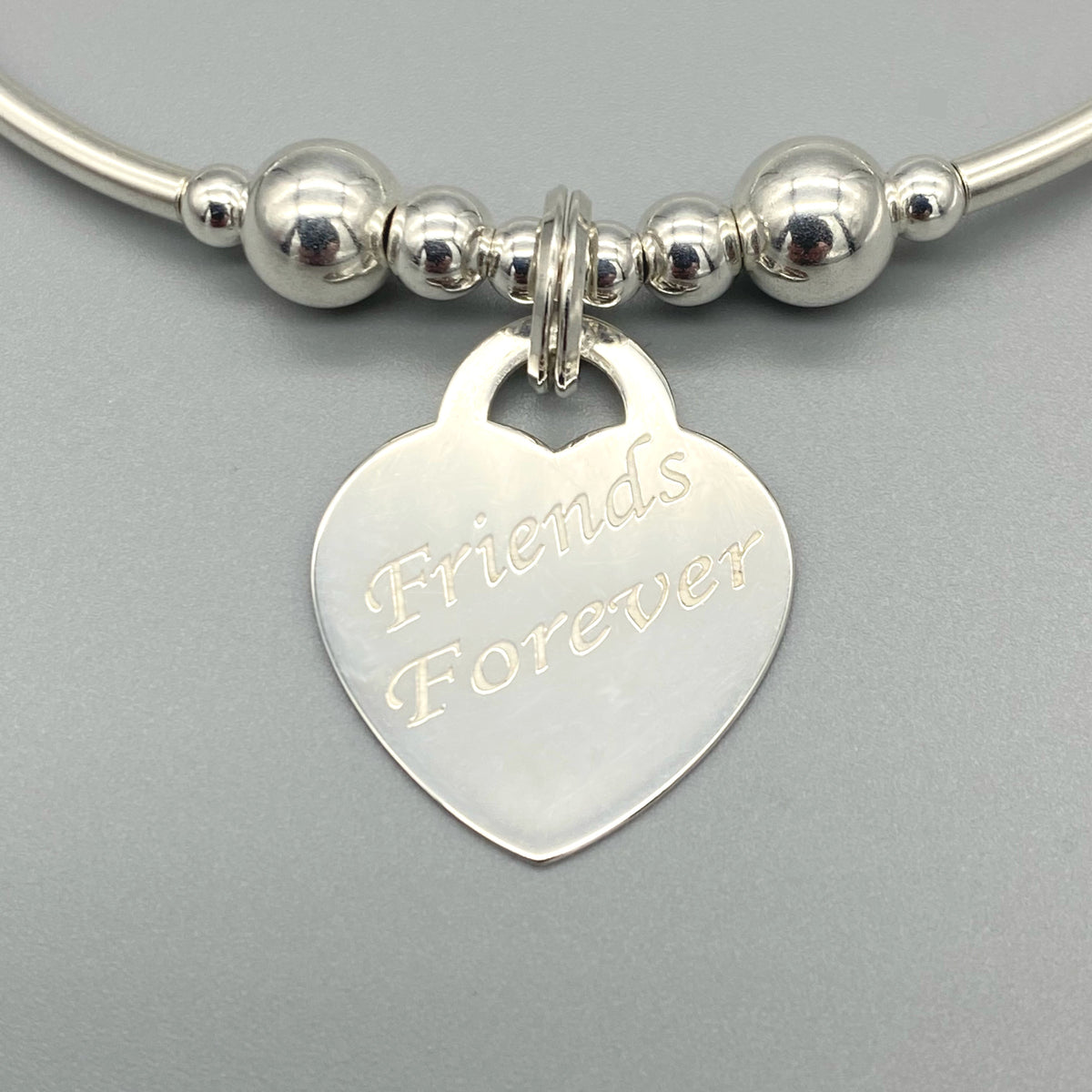 KunBead 3 pcs Best Friends Forever Friendship Pink Dangle Heart I KunBead 3 pcs Best Friends Forever Friendship Pink Dangle Heart I
