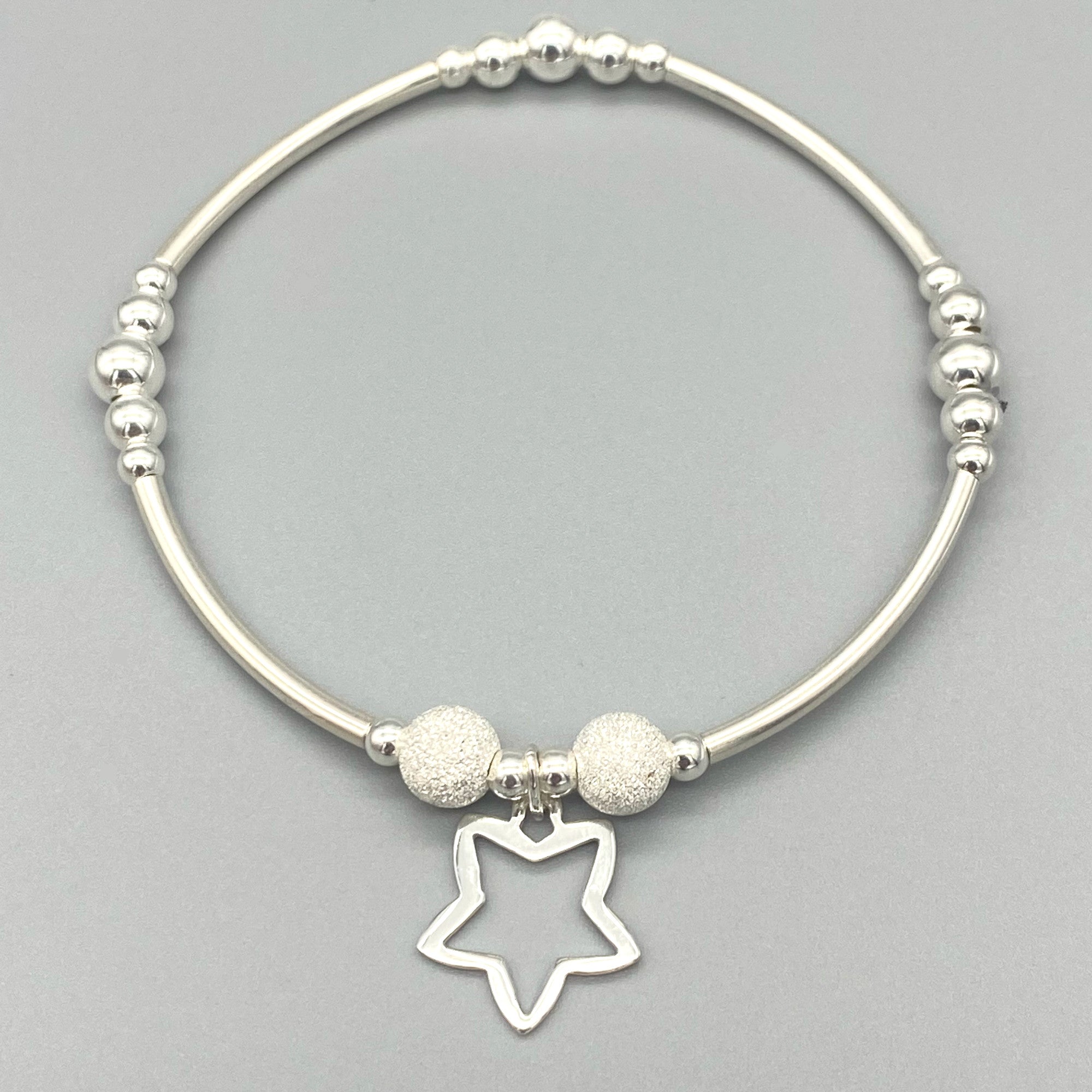 Child's Silver Bracelet 'Wish Upon A Star' - Sterling Silver